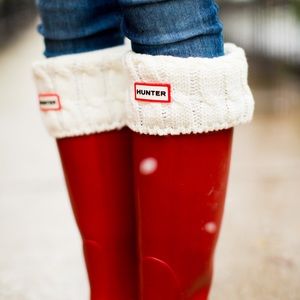 Hunter Cable Boot Socks